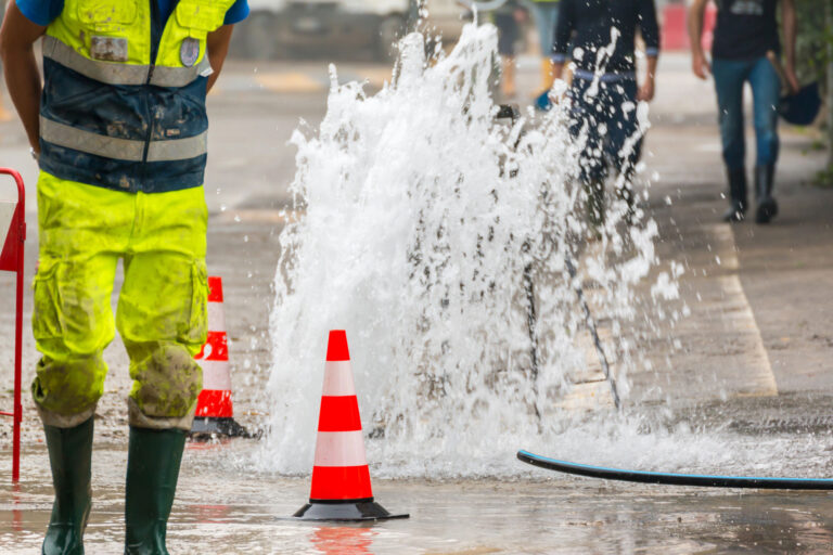 Wasserleitungsbruch